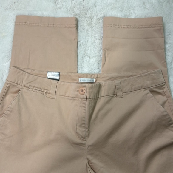 NWT, New York and Company, blush slacks, size 14 - Picture 2 of 4